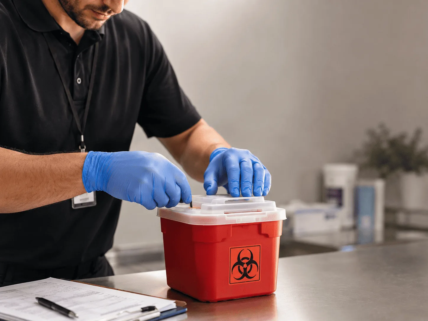 Why choose Sharps Waste Disposal in Baldwin, ND
